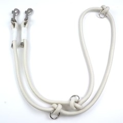 Multi Color Nylon Reflective Pet Double Head Leash
