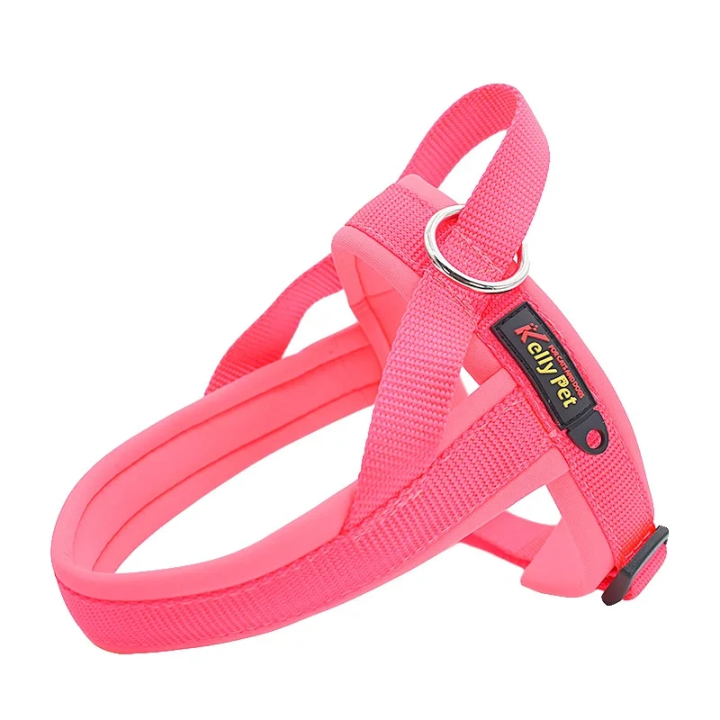 Nylon Luxury Dog Harness Breathable Sport Pet Vest Neoprene Leash Chain Comfortable Explosion Proof Design