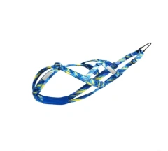 Dog Sledding Harness Durable Pet Weight Pulling Harnesses Reflective Training Vest Adjustable for Medium Large Dogs Skijoring