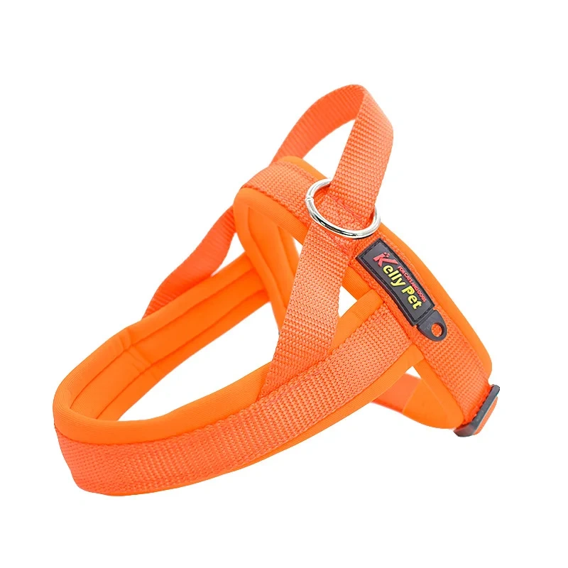 Nylon Luxury Dog Harness Breathable Sport Pet Vest Neoprene Leash Chain Comfortable Explosion Proof Design