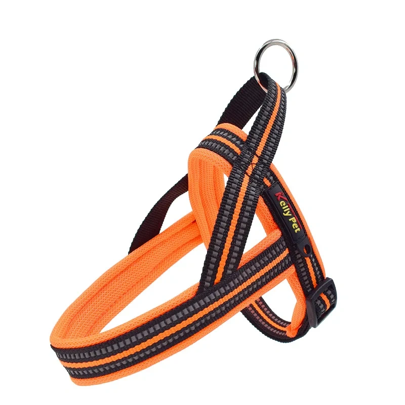 Explosion-Proof Spike Pet Chest Strap Sport Fashion Universal Reflective Easy Wear Gun Shaped Strap Nylon Towing Rope Medium