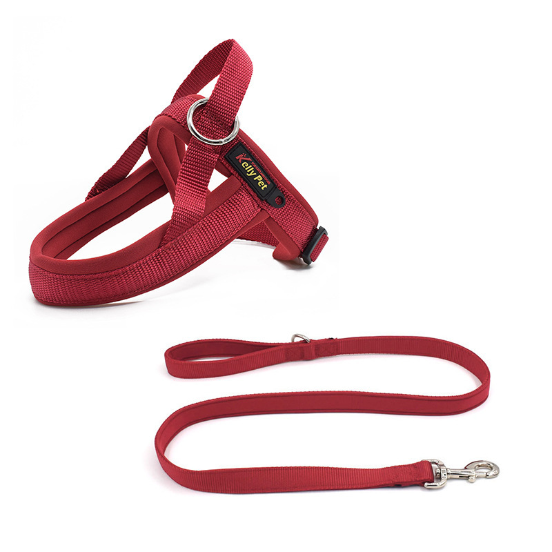 KellyPet Nylon Luxury Dog Harness Breathable Sport Pet Vest Neoprene Leash