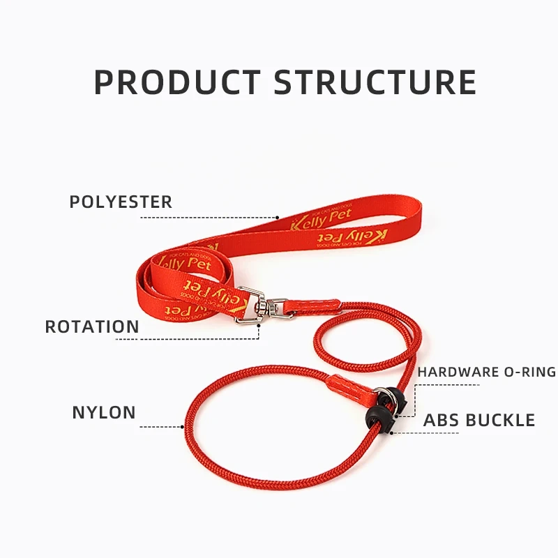 Luxury Nylon Dog Leash for Small Dogs Comfortable Custom Printed Pet Traction Rope for Outdoor Training Cartoon Wholesale