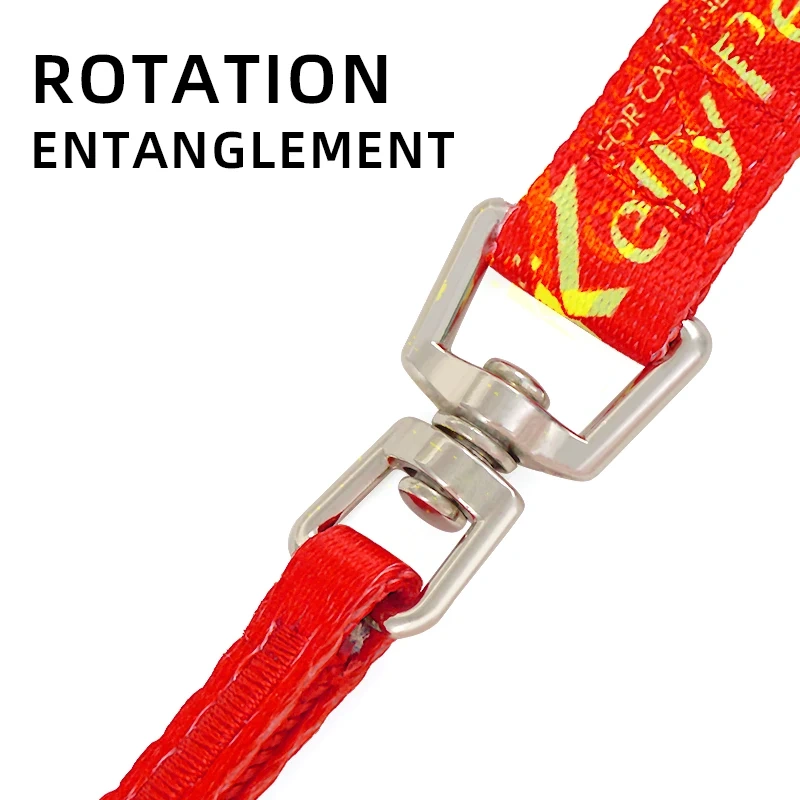 Luxury Nylon Dog Leash for Small Dogs Comfortable Custom Printed Pet Traction Rope for Outdoor Training Cartoon Wholesale