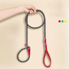 Anti-pull P-Chain Dog Leash - Escape-Proof for Medium & Large Breeds!