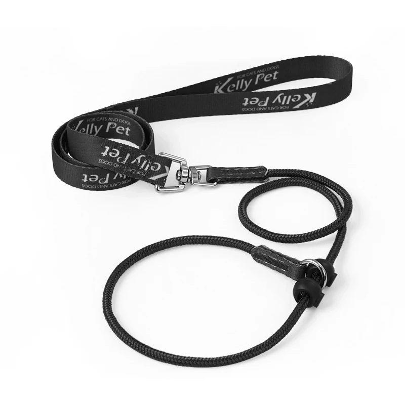 Luxury Nylon Dog Leash for Small Dogs Comfortable Custom Printed Pet Traction Rope for Outdoor Training Cartoon Wholesale