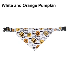 Halloween Dog Bandanas Dog Accessories for Small Large Dogs Cat Puppy Pet collar Pumpkin Skull Dogs Bandana 1Pc