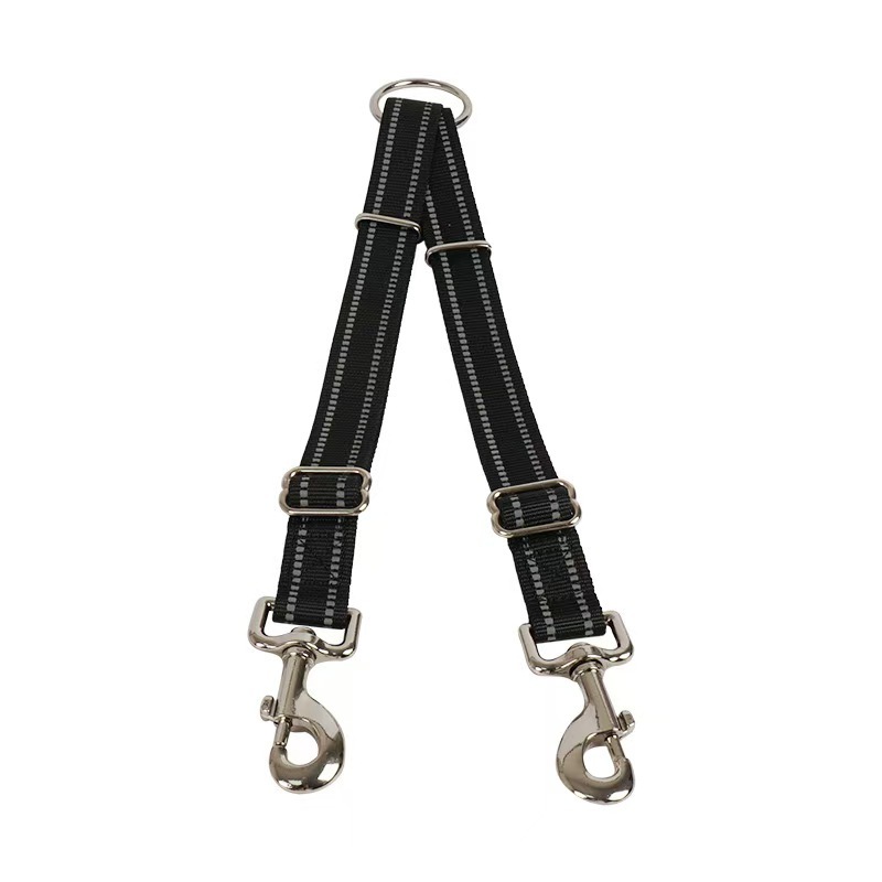 Double-Headed Reflective Eco-friendly Nylon Dog Walking Leash