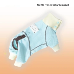Cozy Dog Fleece Pajamas Snuggle Four-Legged Bodysuit with Belly Coverage Warm Puppy Clothes Thermal Dog Jumpsuit for Small Dogs