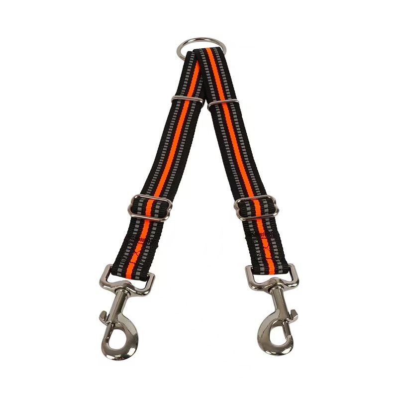 Double-Headed Reflective Eco-friendly Nylon Dog Walking Leash