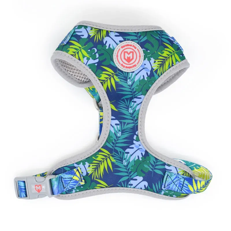 Top Seller Pet Supplies Custom Soft Pet Dog Harness Adjustable Designer Luxury Dog Harness Set