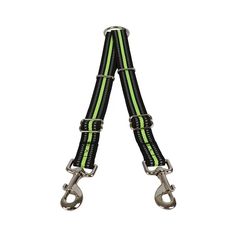 Double-Headed Reflective Eco-friendly Nylon Dog Walking Leash
