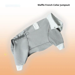 Cozy Dog Fleece Pajamas Snuggle Four-Legged Bodysuit with Belly Coverage Warm Puppy Clothes Thermal Dog Jumpsuit for Small Dogs