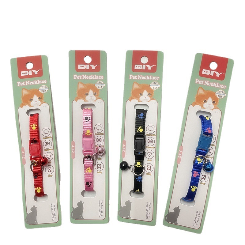 Cat Paw Print Collar