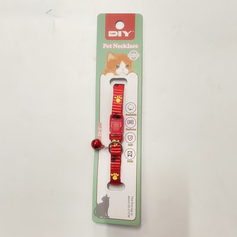 Cat Paw Print Collar