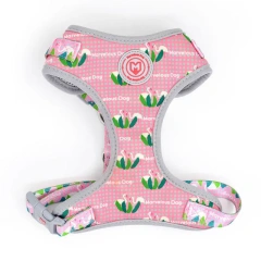 Top Seller Pet Supplies Custom Soft Pet Dog Harness Adjustable Designer Luxury Dog Harness Set