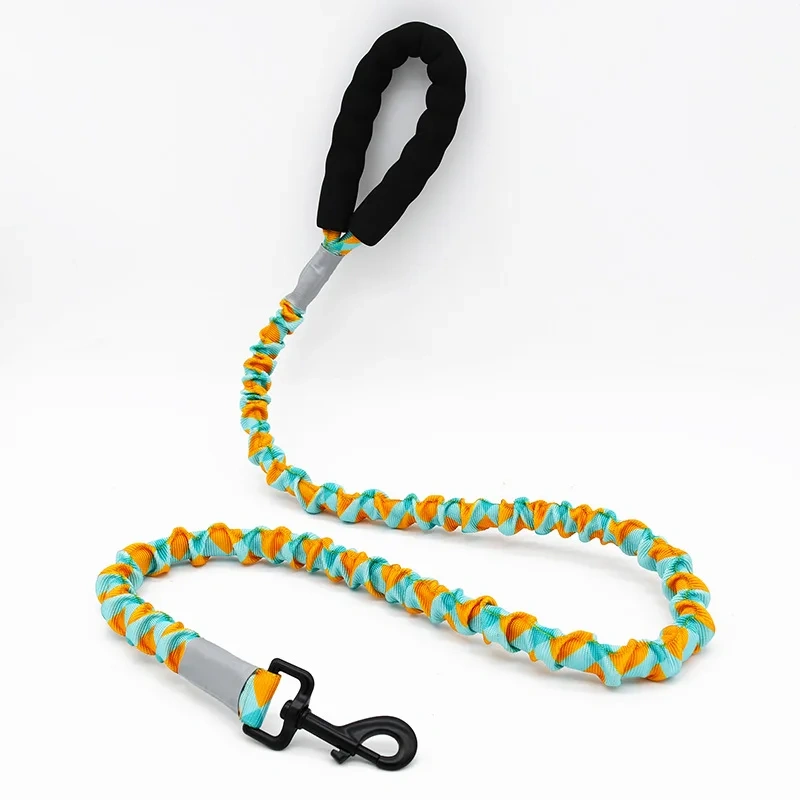 Anti slip large dog collar, retractable pet leash, explosion-proof, unbreakable dog chain, medium-sized dog
