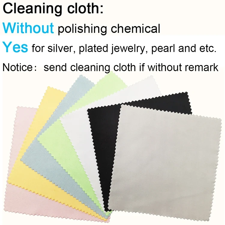 Custom Logo Embossed Soft Microfibre Microfiber Gold Jewelry Cloth