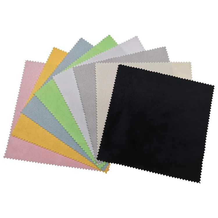 Custom Logo Embossed Soft Microfibre Microfiber Gold Jewelry Cloth