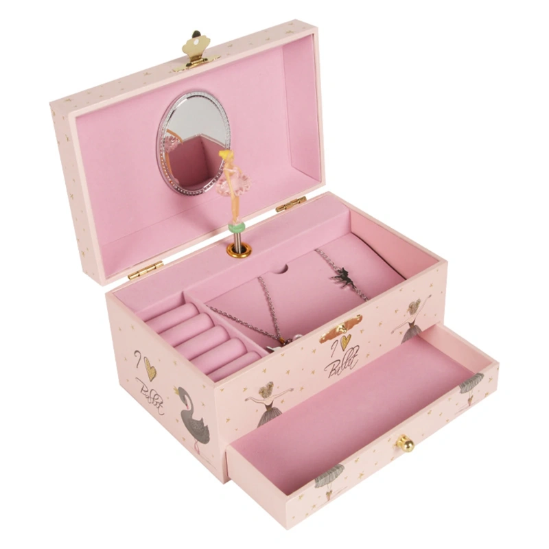 7 inch Dance Ballet Girl Music Box Jewelry Storage Box Birthday Christmas Gift Vintage Music Boxes Birthday Party Decorations