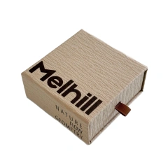 Cloud Brown Light Luxury Universal Cardboard Drawer Jewelry Box Bronzing Silver Necklace Bracelet Ring Packaging Box