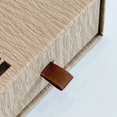 Cloud Brown Light Luxury Universal Cardboard Drawer Jewelry Box Bronzing Silver Necklace Bracelet Ring Packaging Box