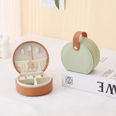 1PC, semi-circular jewelry storage box