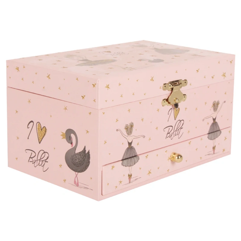 7 inch Dance Ballet Girl Music Box Jewelry Storage Box Birthday Christmas Gift Vintage Music Boxes Birthday Party Decorations
