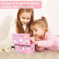Ever Bright 2025 Customized 6-Inch Dancing Ballerina Music Jewelry Box Girls Birthday Gift for Kids