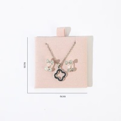 Microfiber Jewelry Insert Card (Double-Sided Flannel)