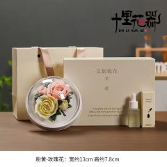 Handmade ceramic flower fragrance peony Dehua white porcelain flower