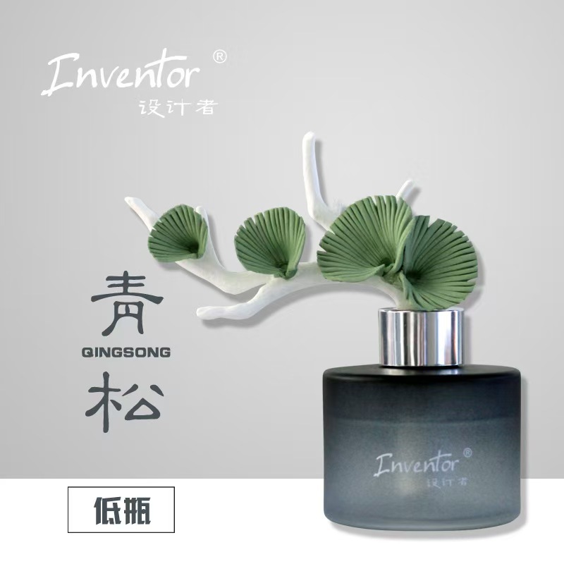 Ceramic floral fragrance diffuser, long-lasting scent for home use