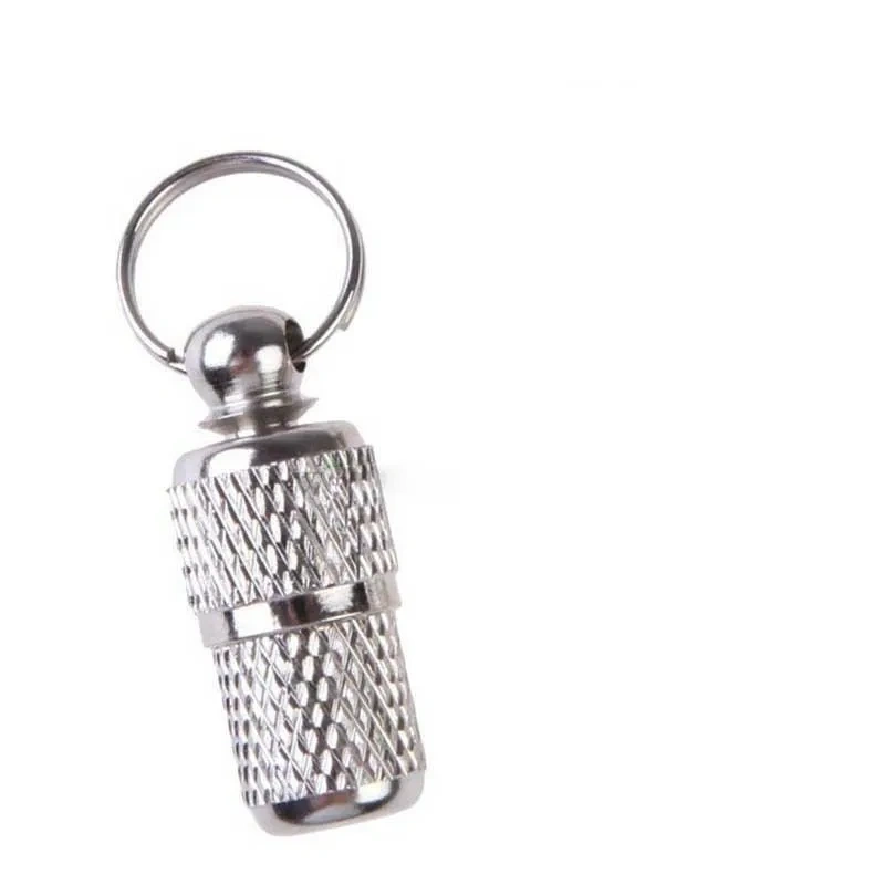 New For Dogs Cats Anti Lost Name Address Label Silver/Golden Pet Cat Dog ID Tag Identity Tube Collar Pet Products