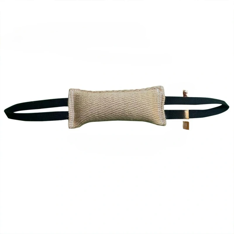 Jute Dog Bite Bag Bite Stick Bite Target Durable Tug Toy For Interactive Training And Tug Of War