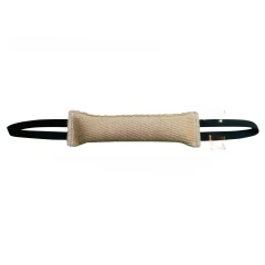 Jute Dog Bite Bag Bite Stick Bite Target Durable Tug Toy For Interactive Training And Tug Of War