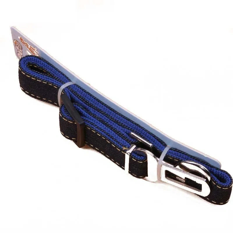 Strong Jean Vehicle Pet Dog Seat Belt Puppy Car Seatbelt Harness Leads Clip Safety Lever Auto Traction Pet Cat Products Supplier