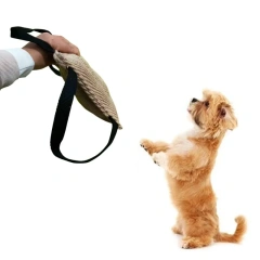 Jute Dog Bite Bag Bite Stick Bite Target Durable Tug Toy For Interactive Training And Tug Of War