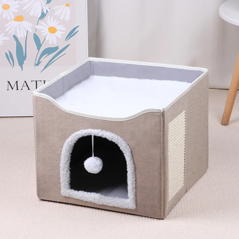 cat Villa Indoor cat House cat House Indoor Pet Cages Houses