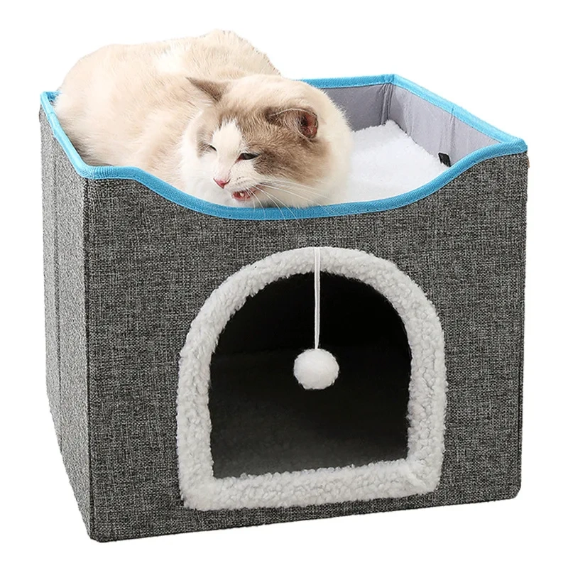 cat Villa Indoor cat House cat House Indoor Pet Cages Houses