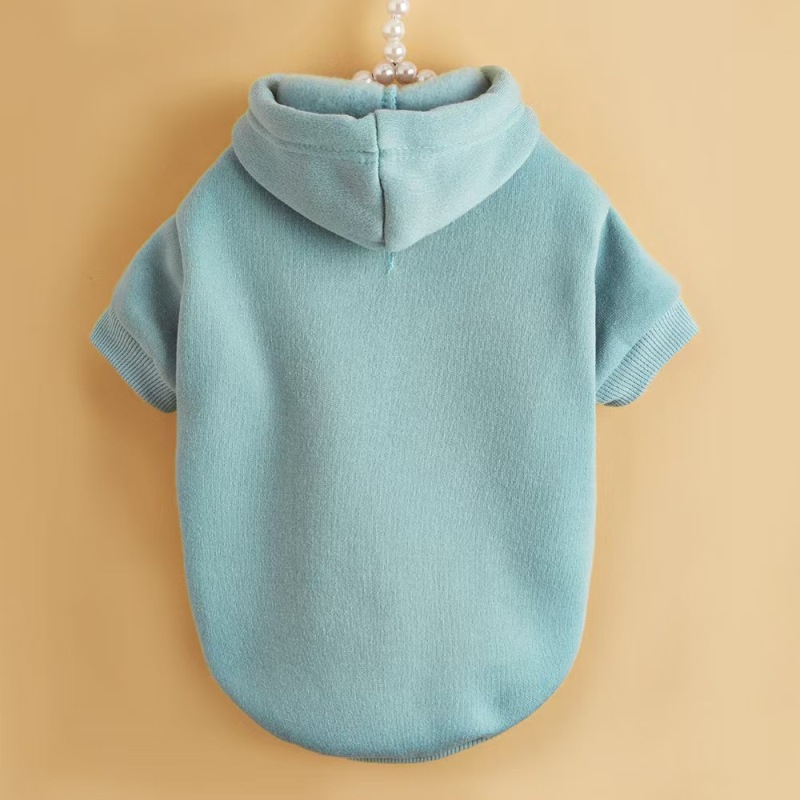 Classic Cotton Fleece Dog Sweater Hoodies Customizable