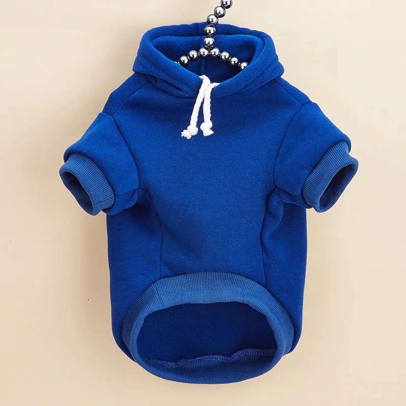 Wholesale Classic Cotton Fleece Dog Sweater Hoodies Customizable Print for Small and Medium-sized Pets for Spring
