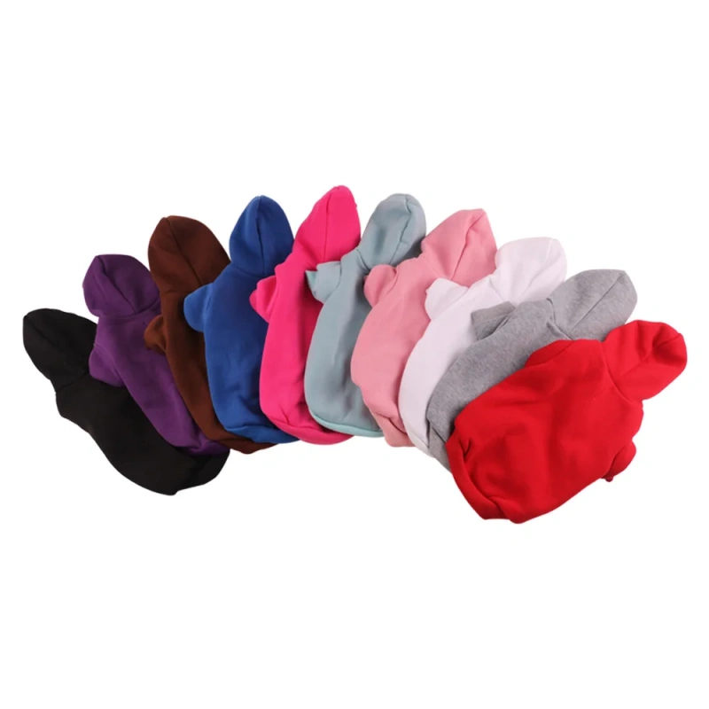 Wholesales Pet Dog Custom Clothes Plain Blank Dog Hoodie Pet Clothes