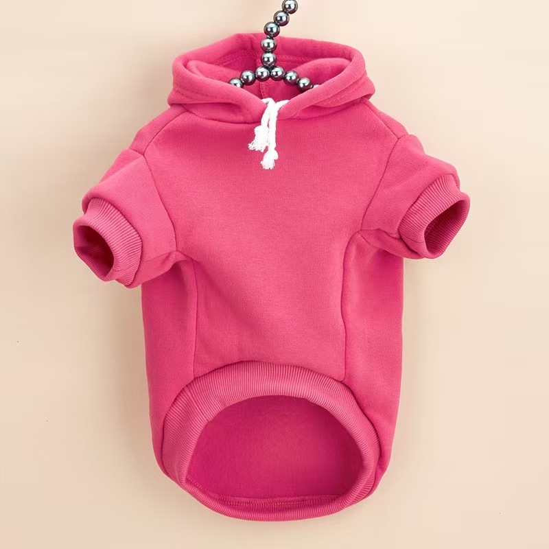 Classic Cotton Fleece Dog Sweater Hoodies Customizable