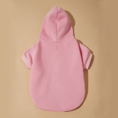 Classic Cotton Fleece Dog Sweater Hoodies Customizable