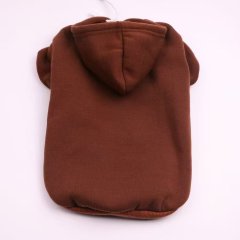 Classic Cotton Fleece Dog Sweater Hoodies Customizable