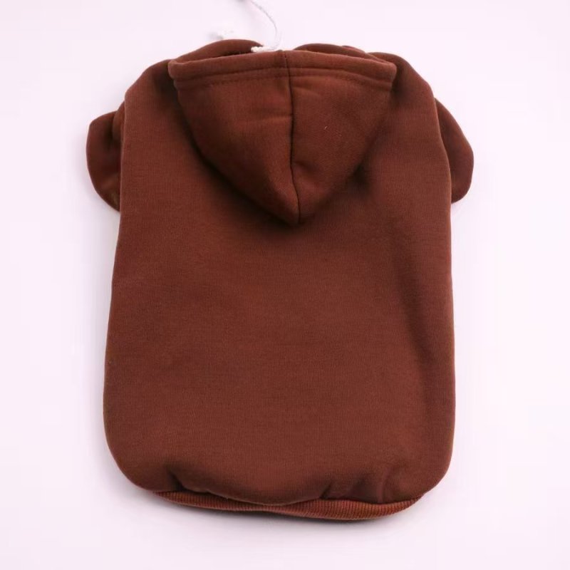 Classic Cotton Fleece Dog Sweater Hoodies Customizable