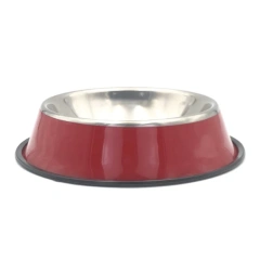 Stainless Steel Dog Bowl Custom Printed Pet Food Cat Water Feeder Bowls