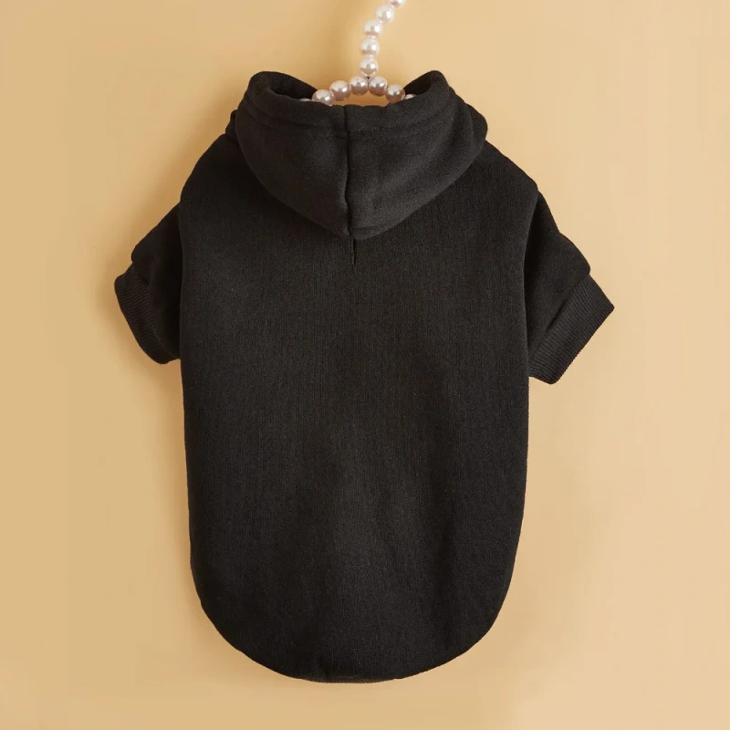 Wholesale Classic Cotton Fleece Dog Sweater Hoodies Customizable Print for Small and Medium-sized Pets for Spring