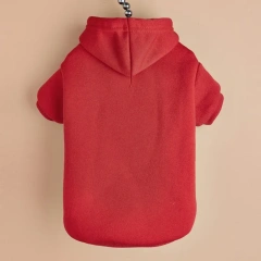 Wholesale Classic Cotton Fleece Dog Sweater Hoodies Customizable Print for Small and Medium-sized Pets for Spring