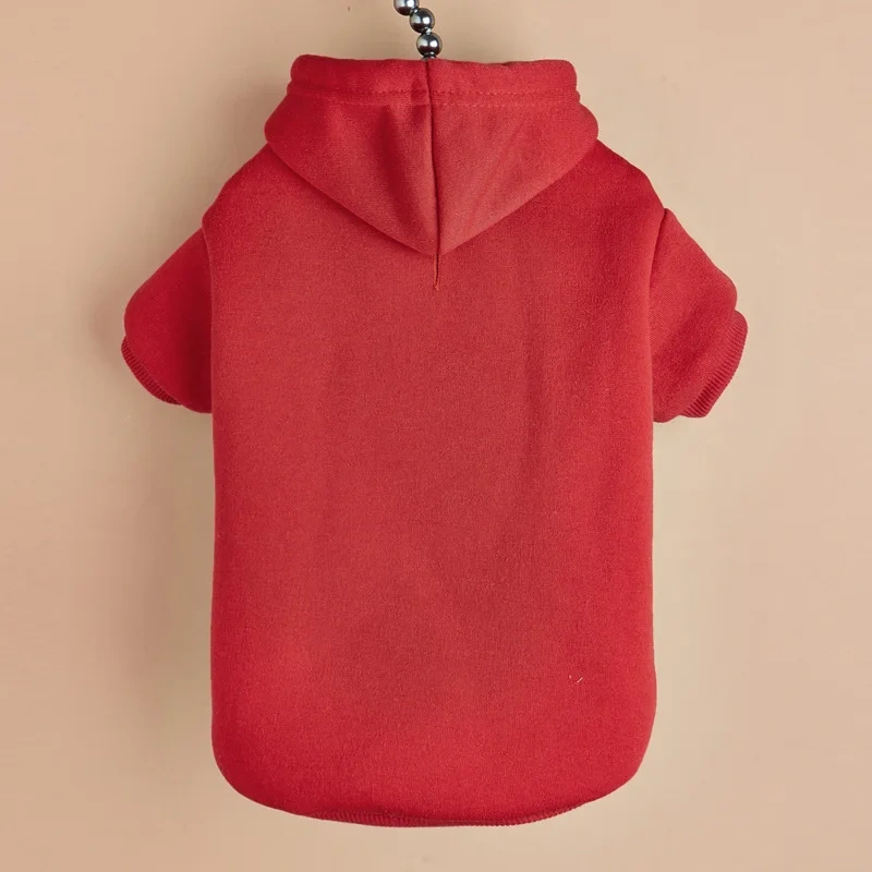 Wholesale Classic Cotton Fleece Dog Sweater Hoodies Customizable Print for Small and Medium-sized Pets for Spring